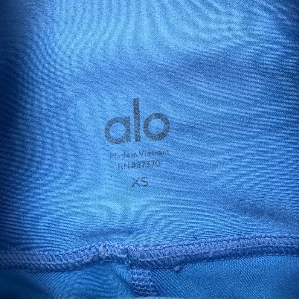 Alo High-Waist Full-Length Airlift Leggings Bundle of 2 Blue Green XS